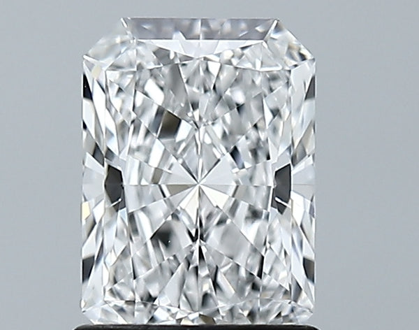 Lab-Grown 1.24 Carat Radiant Cut Diamond color D Clarity VVS1 With GIA Certificate, precious stones, engagement diamonds