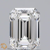 Lab-Grown 0.78 Carat Emerald Cut Diamond color F Clarity VS2 With GIA Certificate, precious stones, engagement diamonds