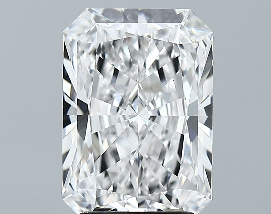 Lab-Grown 3.12 Carat Radiant Cut Diamond color D Clarity VVS2 With GIA Certificate, precious stones, engagement diamonds