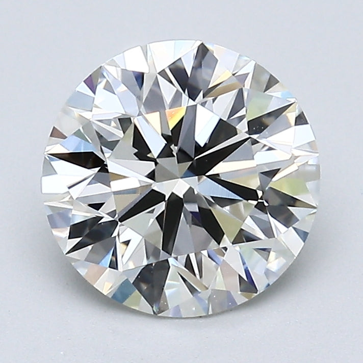2.03 Carat Round Brilliant Natural Mined Diamond H Color IF Clarity With GIA Certificate, natural diamonds, precious stones, engagement diamonds