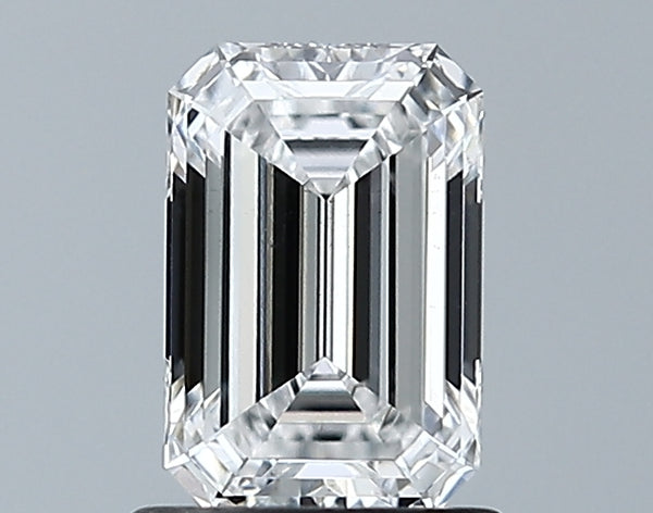 Lab-Grown 0.96 Carat Emerald Cut Diamond color E Clarity VS2, precious stones, engagement diamonds