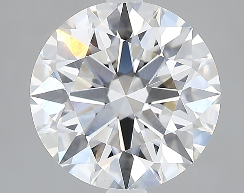 Lab-Grown 2.52 Carat Round Brilliant Diamond color F Clarity VVS2, precious stones, engagement diamonds
