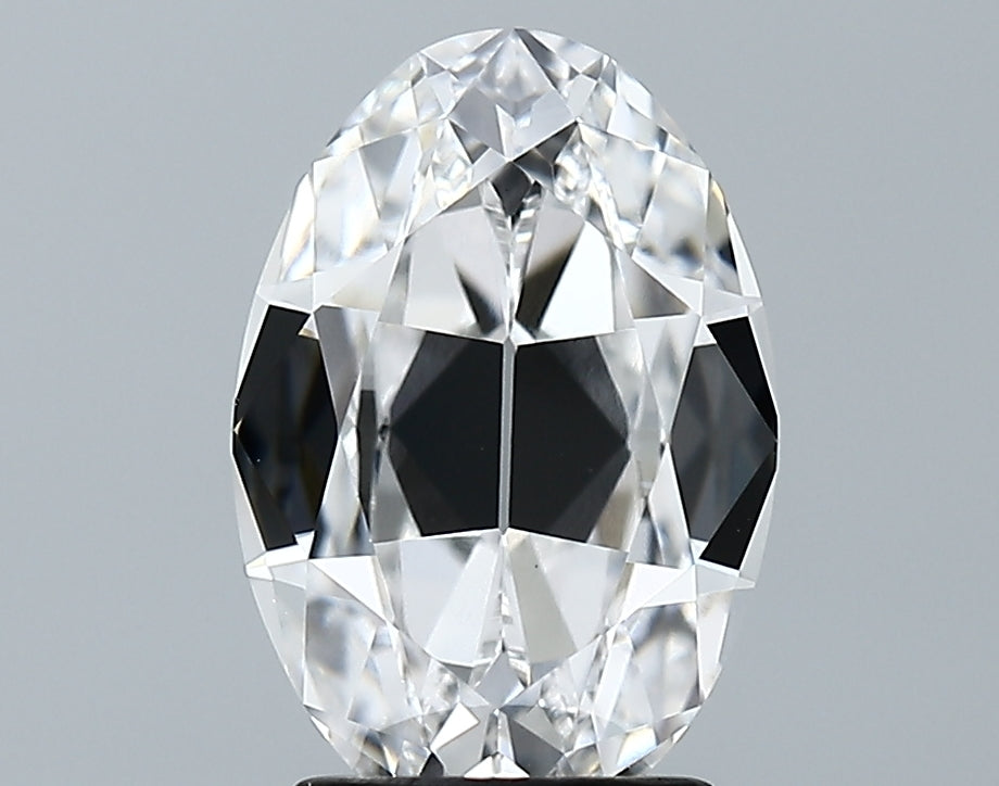 Lab-Grown 2.73 Carat Antique Oval Shape Diamond color E Clarity VS1 With GIA Certificate, precious stones, engagement diamonds