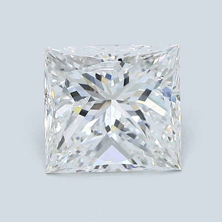 1.71 Carat Princess Cut Natural Mined Diamond F Color I1 Clarity With GIA Certificate, natural diamonds, precious stones, engagement diamonds
