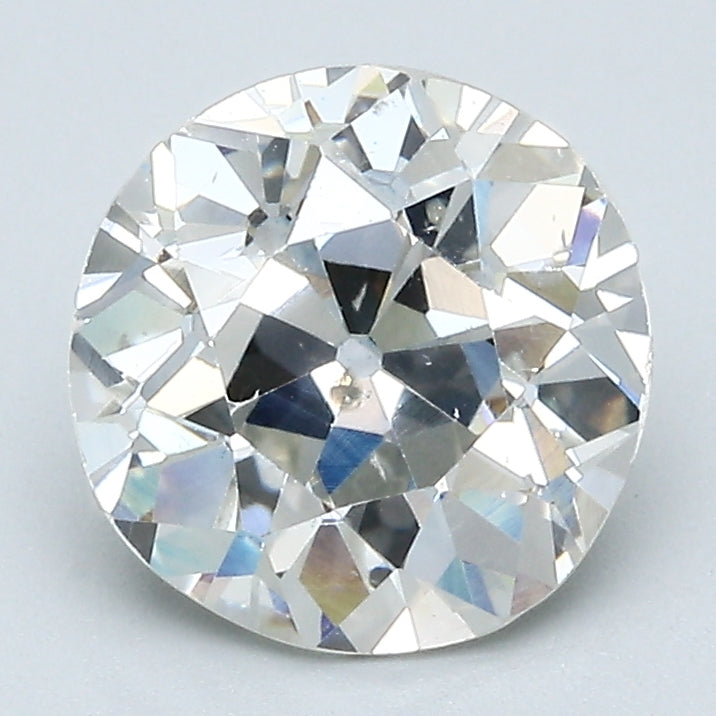2.55 Carat Old European Cut Natural Mined Diamond I Color SI2 Clarity With GIA Certificate, natural diamonds, precious stones, engagement diamonds