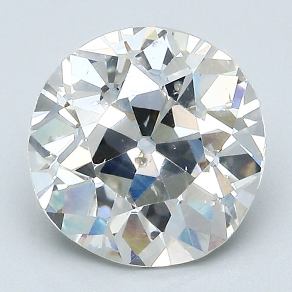 2.55 Carat Old European Cut Natural Mined Diamond I Color SI2 Clarity With GIA Certificate, natural diamonds, precious stones, engagement diamonds