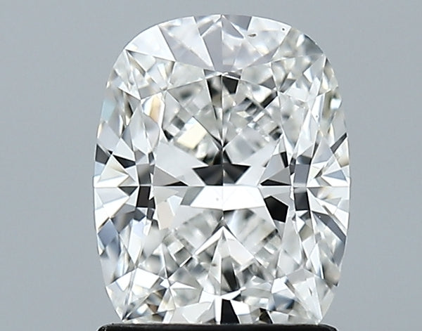Lab-Grown 1.50 Carat Cushion Modified Brilliant Cut Diamond color F Clarity VVS1, precious stones, engagement diamonds