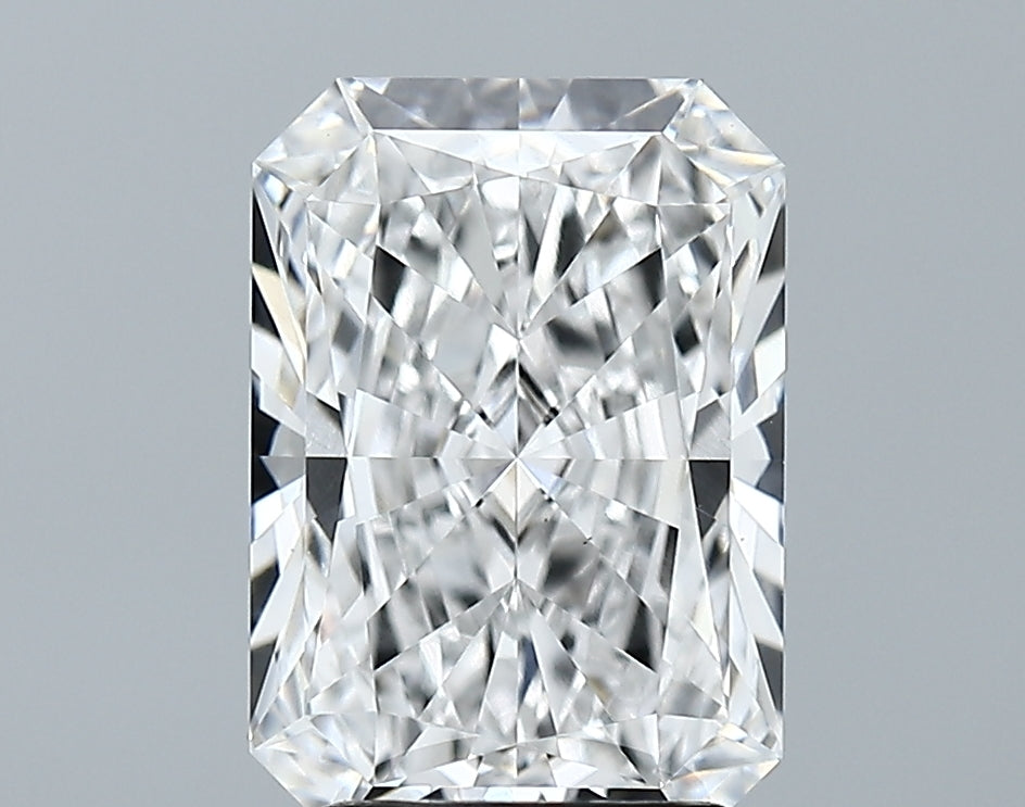 Lab-Grown 3.19 Carat Radiant Cut Diamond color E Clarity VS1 With GIA Certificate, precious stones, engagement diamonds