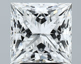 Lab-Grown 3.32 Carat Princess Cut Diamond color E Clarity VVS2 With GIA Certificate, precious stones, engagement diamonds