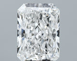 Lab-Grown 4.03 Carat Radiant Cut Diamond color E Clarity VVS2 With GIA Certificate, precious stones, engagement diamonds