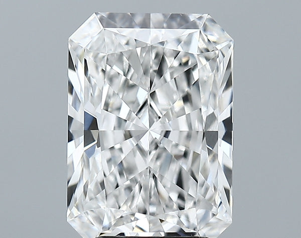 Lab-Grown 4.03 Carat Radiant Cut Diamond color E Clarity VVS2 With GIA Certificate, precious stones, engagement diamonds