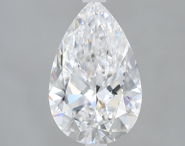 Lab-Grown 2.34 Carat Pear Shape Diamond color E Clarity VS1 With GIA Certificate, precious stones, engagement diamonds