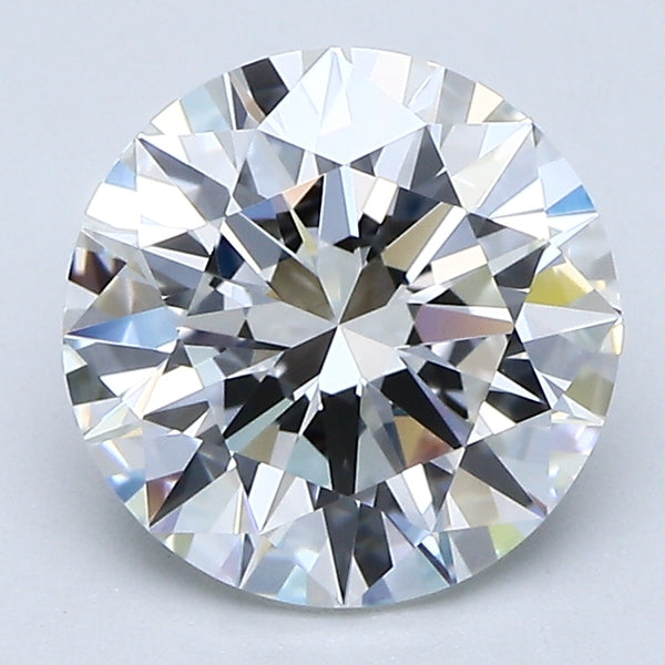 2.54 Carat Round Brilliant Natural Mined Diamond F Color VVS2 Clarity With GIA Certificate, natural diamonds, precious stones, engagement diamonds