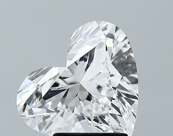 Lab-Grown 2.94 Carat Heart Shape Diamond color E Clarity VVS1 With GIA Certificate, precious stones, engagement diamonds