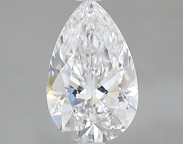 Lab-Grown 1.52 Carat Pear Shape Diamond color E Clarity VVS2 With GIA Certificate, precious stones, engagement diamonds