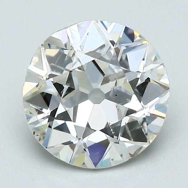1.66 Carat Old European Cut Natural Mined Diamond K Color I1 Clarity With GIA Certificate, natural diamonds, precious stones, engagement diamonds