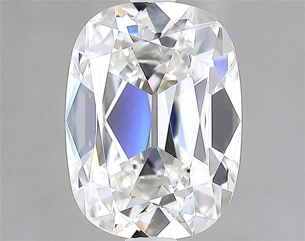 Lab-Grown 1.79 Carat Antique Cushion Cut Diamond color F Clarity VS1 With GIA Certificate, precious stones, engagement diamonds