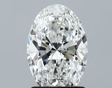 Lab-Grown 1.63 Carat Oval Shape Diamond color E Clarity VVS2, precious stones, engagement diamonds