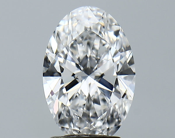 Lab-Grown 2.27 Carat Oval Shape Diamond color D Clarity VVS2 With GIA Certificate, precious stones, engagement diamonds