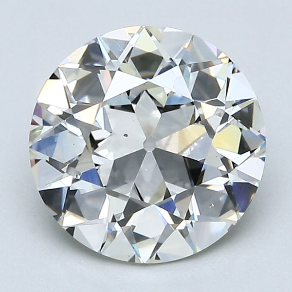 2.09 Carat Old European Cut Natural Mined Diamond K Color VVS1 Clarity With GIA Certificate, natural diamonds, precious stones, engagement diamonds