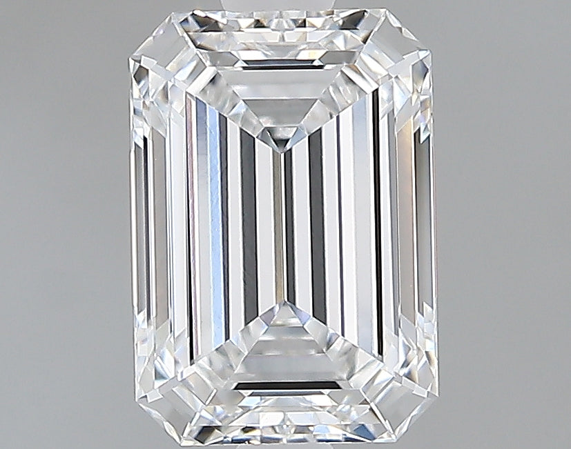 Lab-Grown 1.52 Carat Emerald Cut Diamond color D Clarity VVS2, precious stones, engagement diamonds