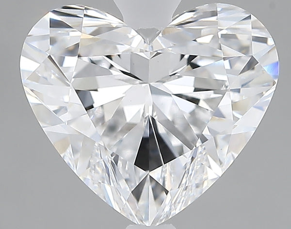 Lab-Grown 3.06 Carat Heart Shape Diamond color E Clarity VS1 With GIA Certificate, precious stones, engagement diamonds