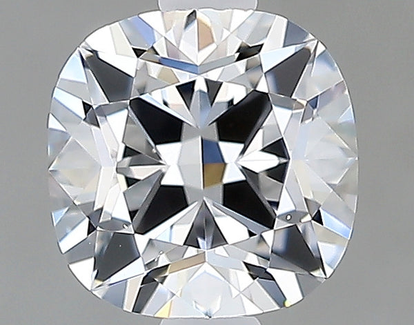 Lab-Grown 1.02 Carat Square Cushion Cut Diamond color E Clarity VVS1, precious stones, engagement diamonds