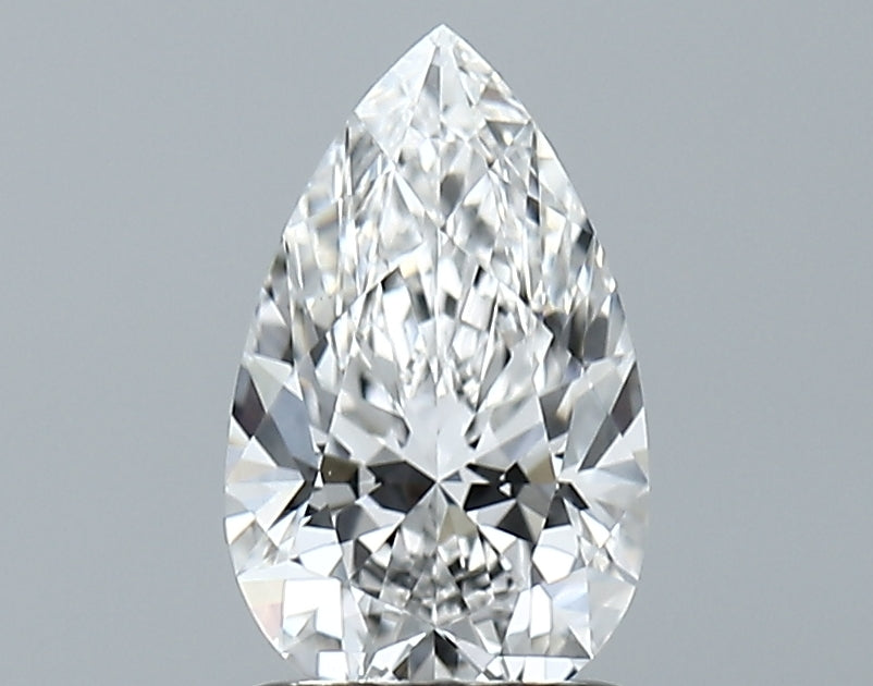 Lab-Grown 1.17 Carat Pear Shape Diamond color E Clarity VS1, precious stones, engagement diamonds