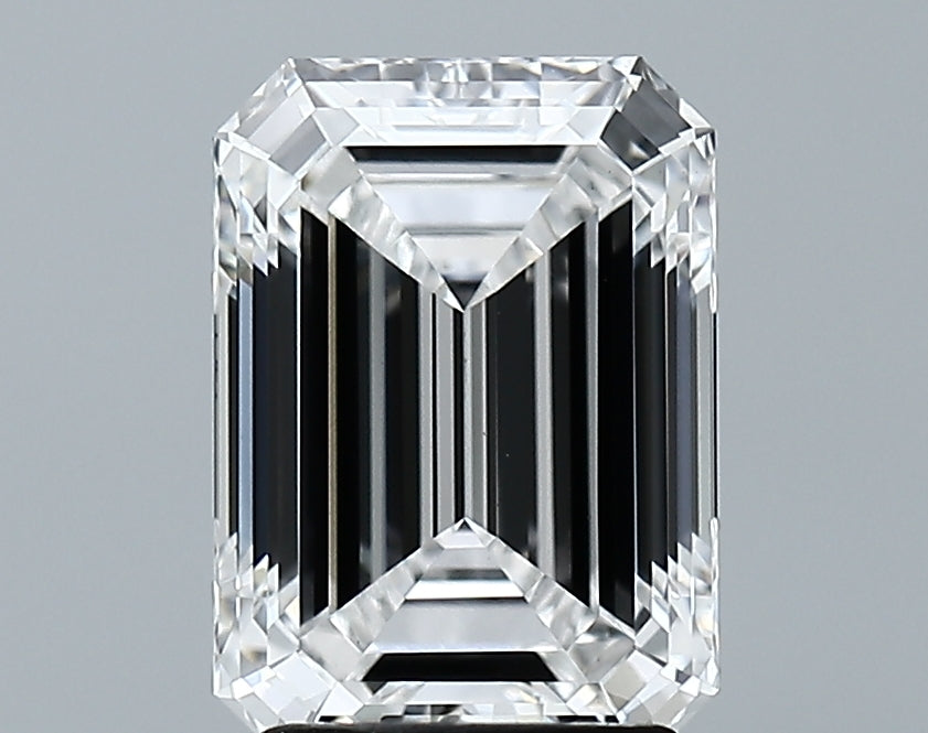 Lab-Grown 2.70 Carat Emerald Cut Diamond color D Clarity VS1 With GIA Certificate, precious stones, engagement diamonds