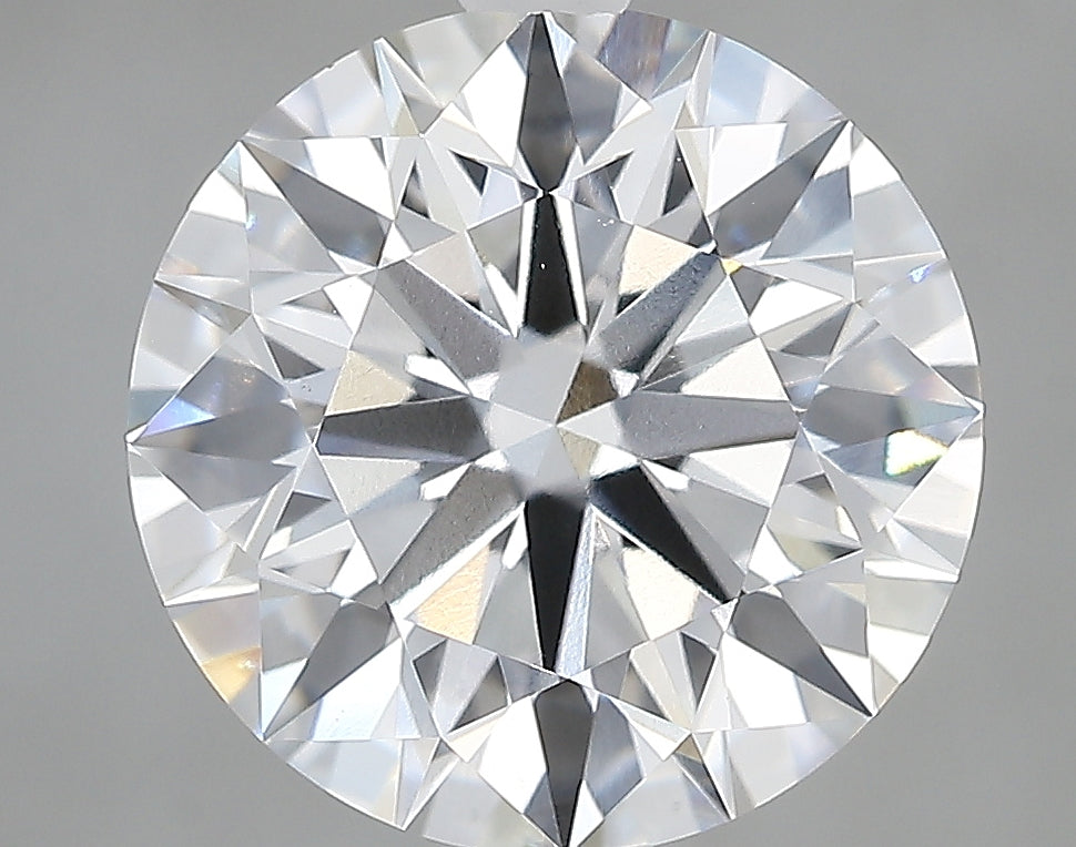 Lab-Grown 3.58 Carat Round Brilliant Diamond color E Clarity VS1, precious stones, engagement diamonds