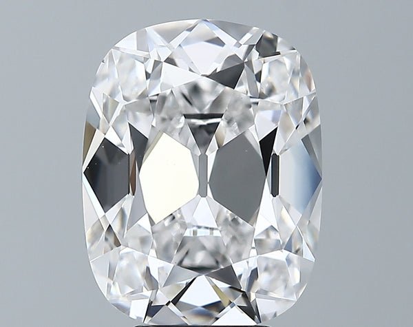 Lab-Grown 5.01 Carat Antique Cushion Cut Diamond color E Clarity VS1 With GIA Certificate, precious stones, engagement diamonds