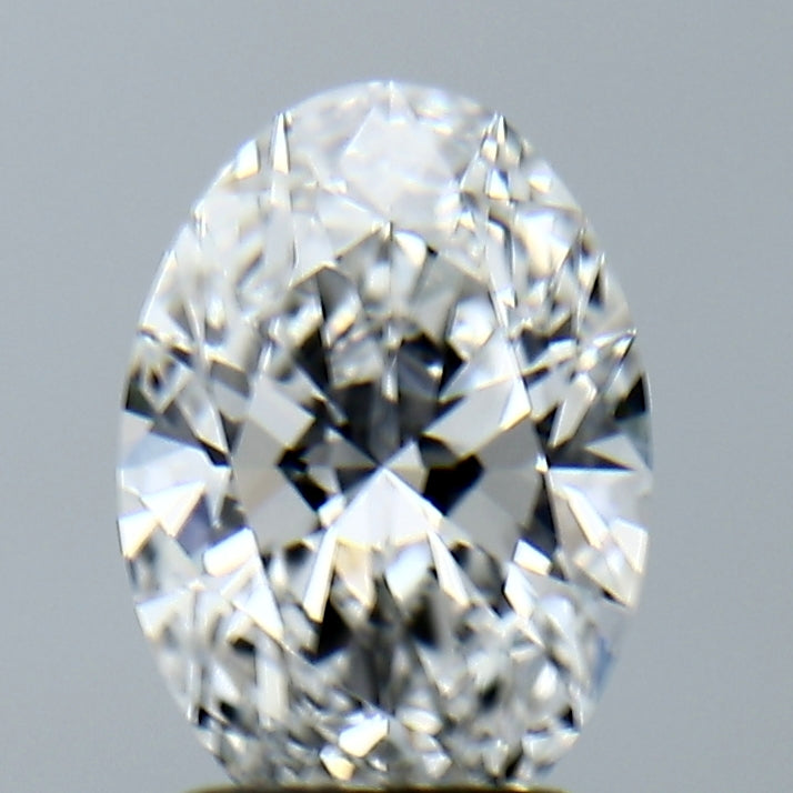 Lab-Grown 2.04 Carat Oval Shape Diamond color E Clarity VVS2, precious stones, engagement diamonds