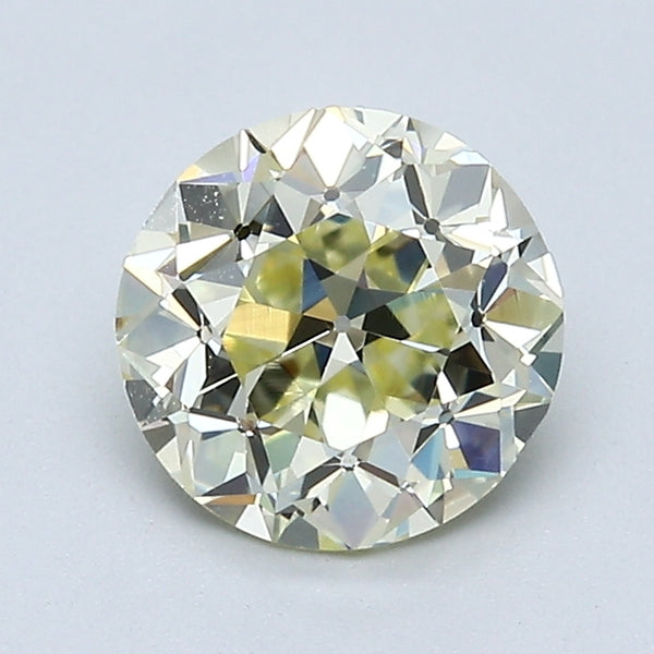 1.62 Carat Old European Cut Vintage Natural Mined Diamond S Color VS1 Clarity With GIA Certificate, natural diamonds, precious stones, engagement diamonds