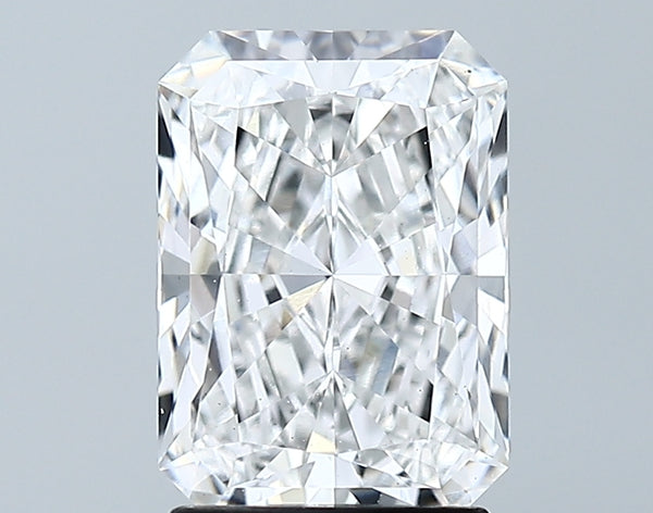 Lab-Grown 2.13 Carat Radiant Cut Diamond color E Clarity VS2 With GIA Certificate, precious stones, engagement diamonds