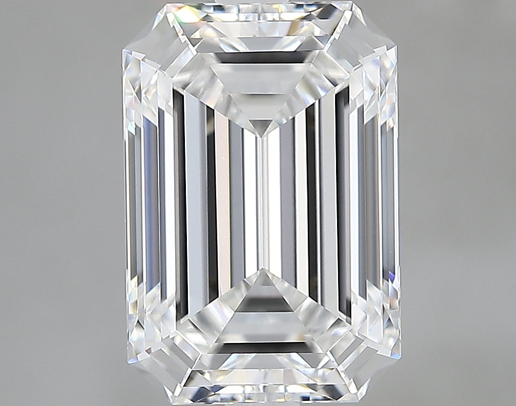 Lab-Grown 3.14 Carat Emerald Cut Diamond color D Clarity VVS1, precious stones, engagement diamonds