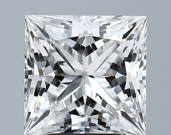 Lab-Grown 4.62 Carat Princess Cut Diamond color E Clarity VS1, precious stones, engagement diamonds