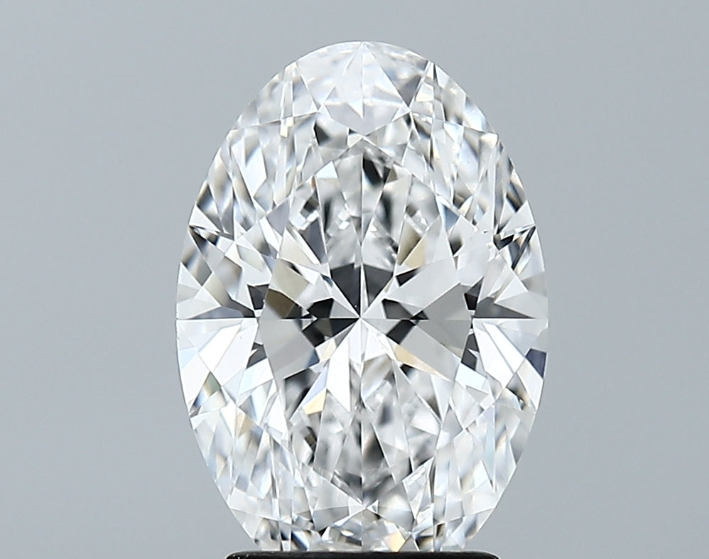 Lab-Grown 2.76 Carat Oval Shape Diamond color E Clarity VVS2 With GIA Certificate, precious stones, engagement diamonds