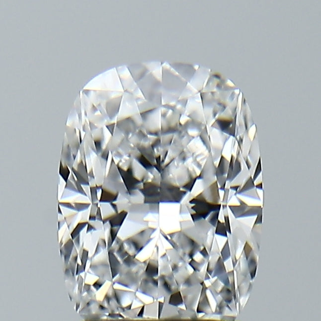 Lab-Grown 1.57 Carat Cushion Brilliant Diamond color E Clarity VVS2, precious stones, engagement diamonds