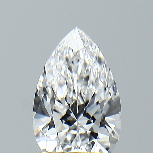 Lab-Grown 1.01 Carat Pear Shape Diamond color E Clarity VVS2, precious stones, engagement diamonds