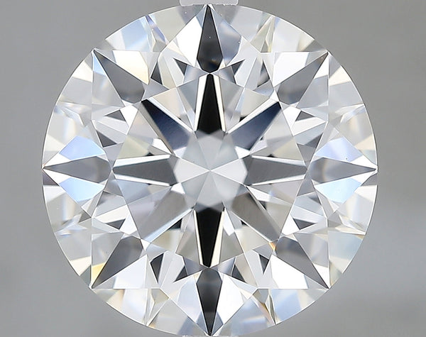 Lab-Grown 5.06 Carat Round Brilliant Diamond color E Clarity VVS2, precious stones, engagement diamonds