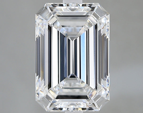 Lab-Grown 3.52 Carat Emerald Cut Diamond color E Clarity VVS2, precious stones, engagement diamonds