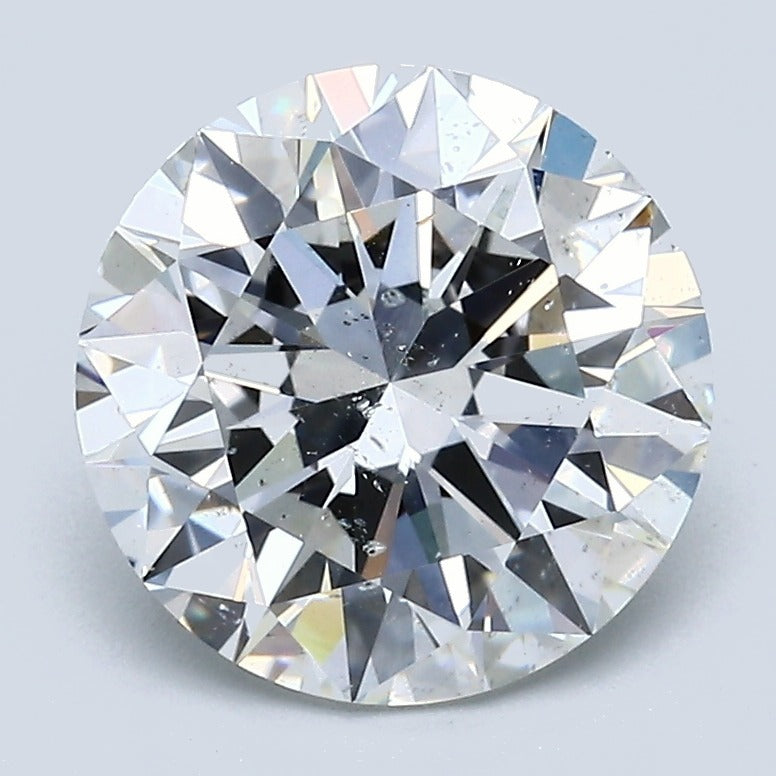 3.22 Carat Round Brilliant Natural Mined Diamond G Color SI2 Clarity With GIA Certificate, natural diamonds, precious stones, engagement diamonds