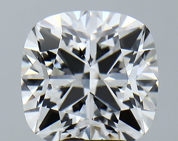 Lab-Grown 4.31 Carat Square Cushion Cut Diamond color E Clarity VVS1, precious stones, engagement diamonds