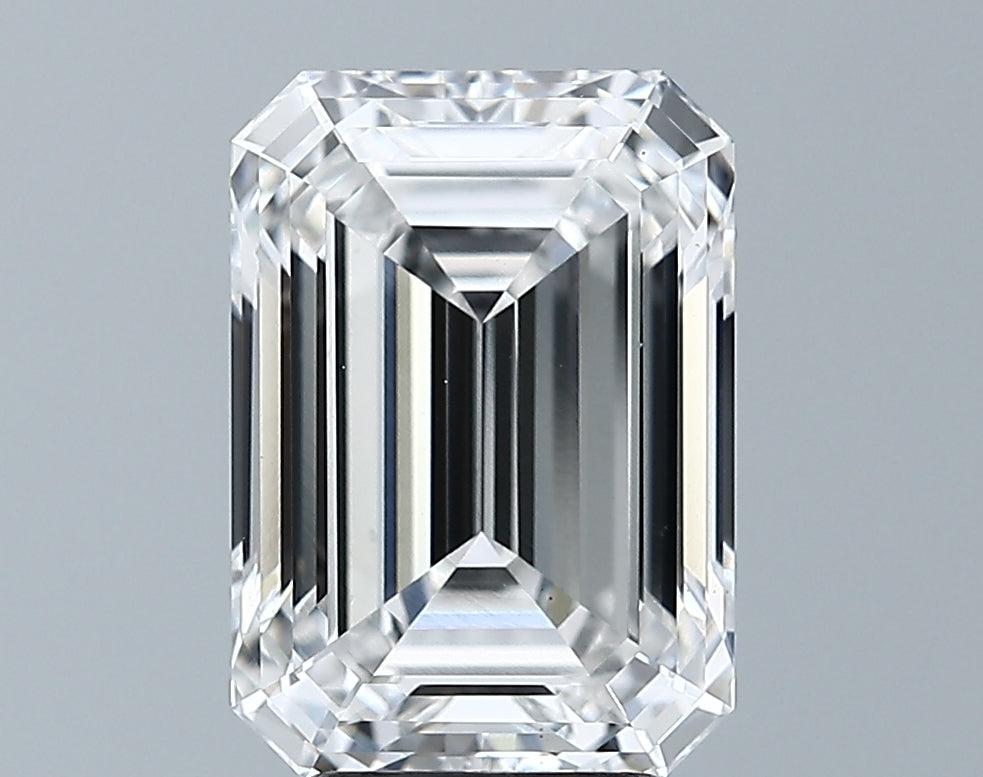 Lab-Grown 4.00 Carat Emerald Cut Diamond color E Clarity VS2 With GIA Certificate, precious stones, engagement diamonds