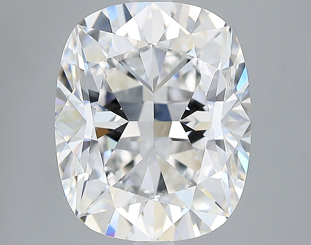 Lab-Grown 3.67 Carat Cushion Brilliant Diamond color E Clarity VVS2, precious stones, engagement diamonds