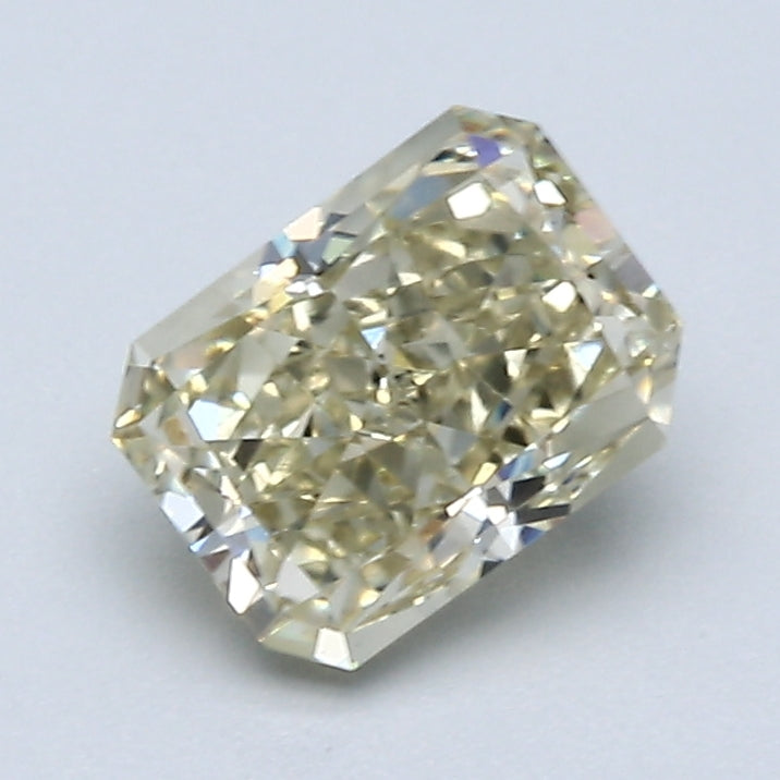 1.18 Carat Radiant Cut Natural Mined Diamond Fancy Light Brownish Yellow Color VS1 Clarity With GIA Certificate, natural diamonds, precious stones, engagement diamonds