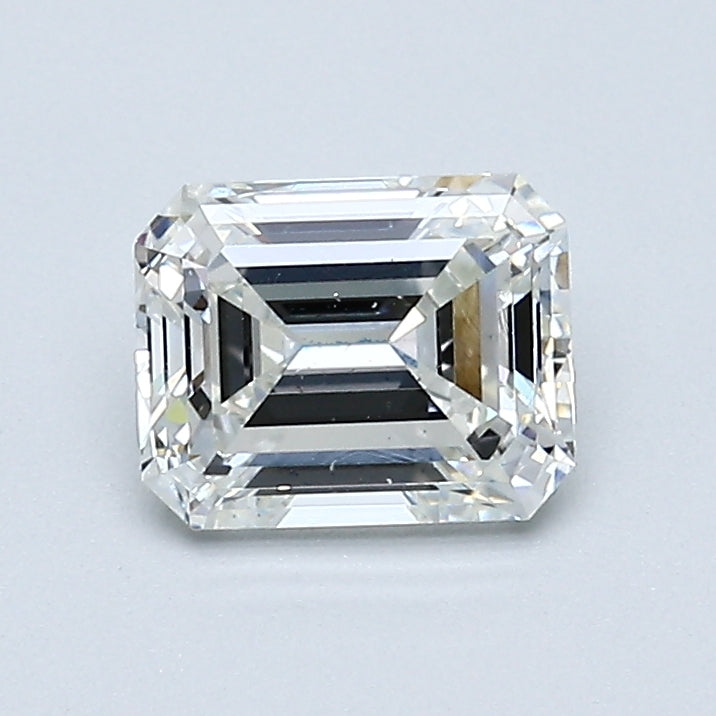 0.98 Carat Emerald Cut Natural Mined Diamond H Color SI1 Clarity With GIA Certificate, natural diamonds, precious stones, engagement diamonds