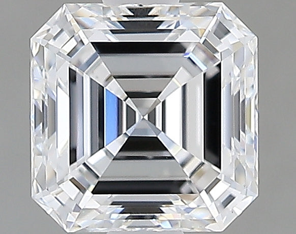 Lab-Grown 1.00 Carat Asscher Cut Diamond color E Clarity VVS2, precious stones, engagement diamonds