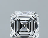 Lab-Grown 1.04 Carat Asscher Cut Diamond color D Clarity VS1 With GIA Certificate, precious stones, engagement diamonds