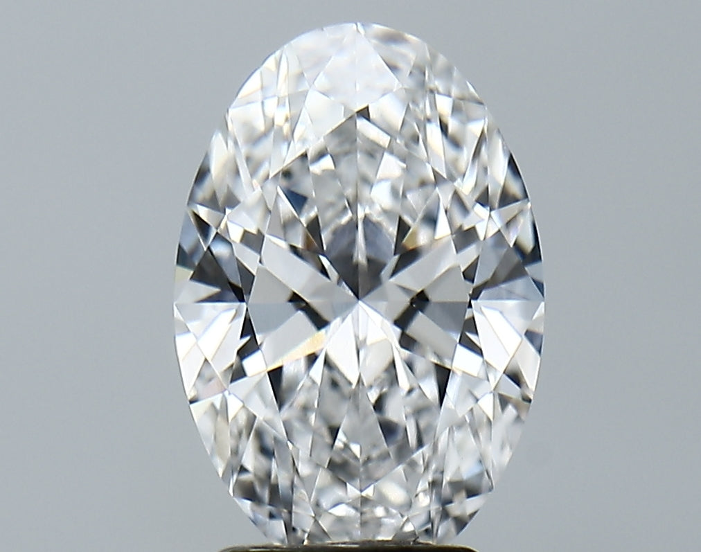 Lab-Grown 2.85 Carat Oval Shape Diamond color D Clarity VVS2 With GIA Certificate, precious stones, engagement diamonds